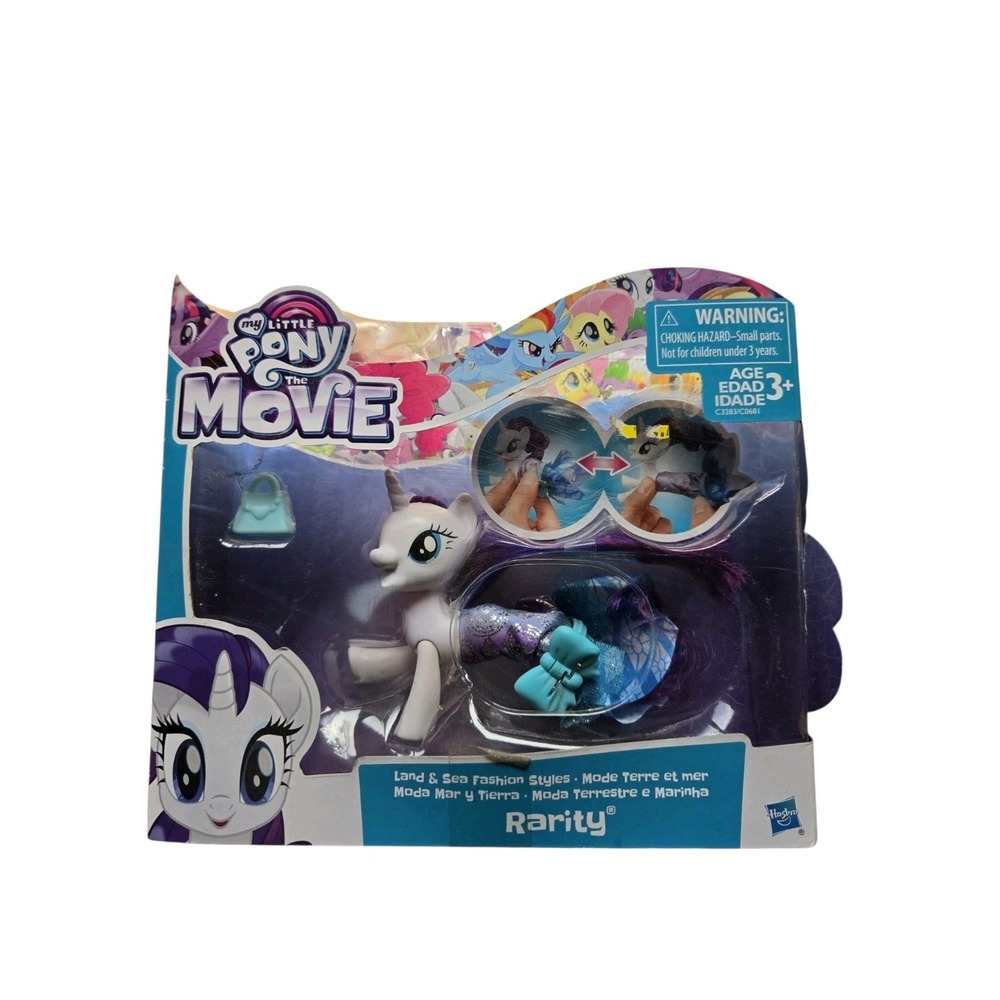 My Little Pony The Movie Magic Rarity figure Land & Sea Fashion Style Hasbro